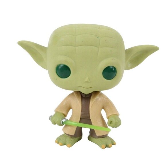 Funko POP Star Wars #02 Yoda No Box Vinyl Bobble Head Collectible - Picture 1 of 6